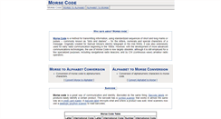 Desktop Screenshot of morse.webmasters.sk