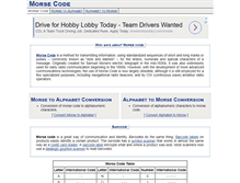 Tablet Screenshot of morse.webmasters.sk